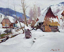 “Перший сніг”. Карел Якубек, 1962 р.