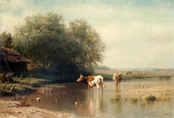 “Корови на водопої” М.К.Клодт, 1871