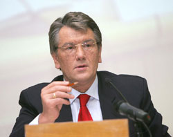 Президент Ющенко зустрічається із лідерами політичних партій