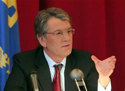 Президент Ющенко вважає справедливими положення проекту резолюції ПАРЕ