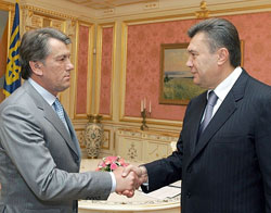 Президент Ющенко виграв усі суди в  прем'єра Януковича