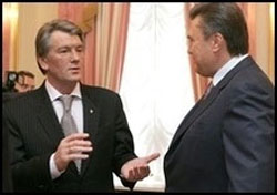 Ющенко не дав Шуфричу навішати локшину, бо він не електорат