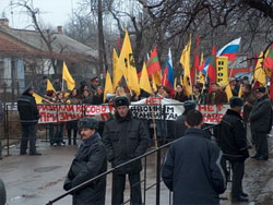 Сьогодні кримська міліція не пустила у Симферополь проросійських екстремістів