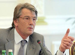 Президент Ющенко попередив: спекулянтам буде непереливки