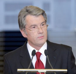 Президент Ющенко в Америці. На Генасамблеї ООН