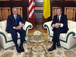 Президенти Ющенко і Буш поговорили про політику
