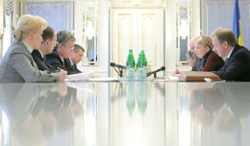Президент Ющенко сьогодні вирішував бюджетні задачки