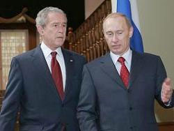 Путін і Буш підписали “Дорожню карту” для Медвєдєва