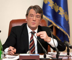 Президент Ющенко повідомив європейцям непрємну новину про росіян