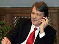 Глухонімий із сліпим. Президенти Ющенко і Медвєдєв поговорили