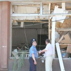 Теракт у Мелітополі. Терористи й не намагалися пограбувати банк