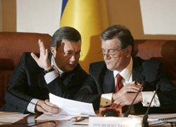 Сіамські близнюки Кучми: нині Ющенко  -  технічний кандидат в Януковича 