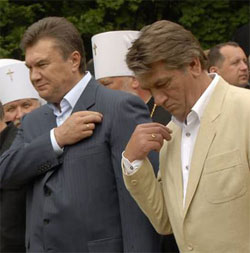Сіамські близнюки Кучми. Ющенко нині - технічний кандидат в Януковича