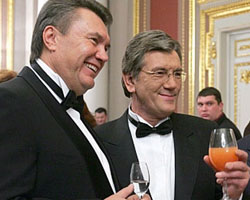 Президент України Віктор Ющенко пожалівся іноземцям на Януковича