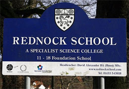 Rednock School в Глостешері (Південно-Західна Англія)