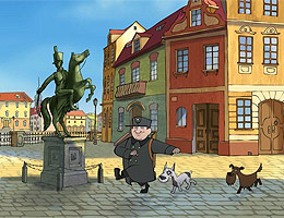 Кадр з мультфільму «Пригоди бравого вояка Швейка» Ріната Газізова і Манука Депояна