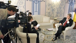 Президент Ющенко інтелектуально відповів Кравчуку - не дочекаєтесь