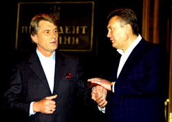 Президент Віктор Ющенко вже закохався у політику - він лишається