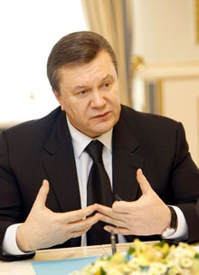 Президент Янукович хоче бачити Балаклаву демілітаризованою