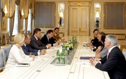 Президент Янукович підтвердив стратегічний курс у Європу та здійснення реформ