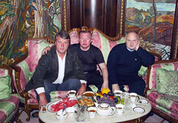 Віктор Ющенко на дачі у Володимира Сацюка у момент отруєння