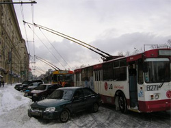 У Харкові страйкує комунальний елекротранспорт