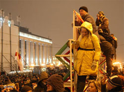 Мітинг протесту у Мінську 19 грудня