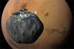 Космічний зонд на поверхні Фобосу