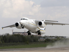 Ан-158 бере участь у Лондонській аерокосмічній виставці “Фарнборо-2010”
