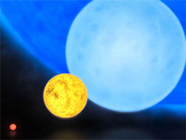 Науковці знайшли величезну зірку, яка в 10 мільйонів разів яскравіша за Сонце і більша в 320 разів