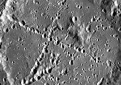 Зонд Мессенджер виявив на Меркурії гігантський хрест