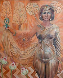 Ашера. Богиня стародавньої угаритської культури, яка була на території сучасної Сирії