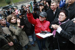 Член Партії регіонів Хара вивів профспілкову номенклатуру на Майдан