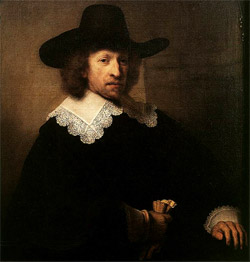 Портрет Ніколаса ван Бамбека. Полотно, олія, крохмаль