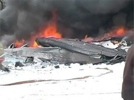 Березневе падіння російського Ан-148 сталося через сторонні розмови інструктора і мовне непорозуміння з пілотом за штурвалом