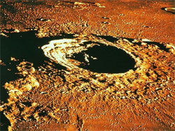 Вчені шукатимуть позаземне життя у метеоритних кратерах Марсу