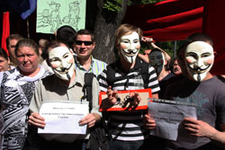 Сьогодні у столиці протестували проти нового Трудового кодексу