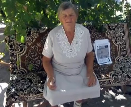 СБУ займеться 80-річною бабусею, яка агітувала проти  «регіоналів» [відео]