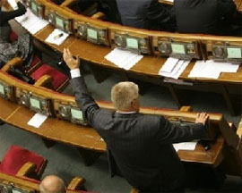Парламент провалив чергову постанову про призначення виборів у Києві