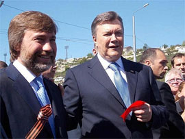 Янукович попіарив майбутнього нардепа-регіонала від Севастополя