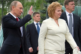 Путін розлучається з дружиною