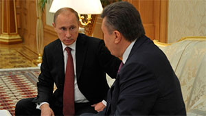 Несподіваний візит Януковича до Путіна викликав чимало запитань