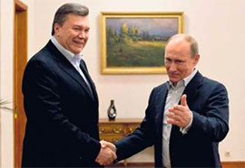 Газовими подачками Путін робить з Януковича маріонетку
