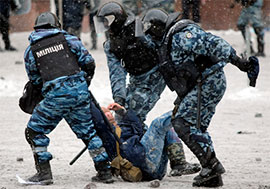МВС повідомляє, що затримано 116 учасників зіткнень на Грушевського 