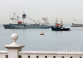 Російські пірати. На корабель ВМФ України вчинена спроба захоплення