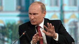 Російськомовні громадяни, як прикриття. Путін пояснив анексію Криму «загрозою членства в НАТО»