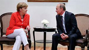 За зачиненими дверима. Меркель і Путін поговорили про Україну
