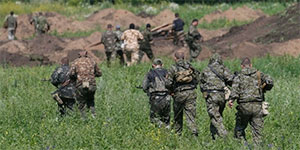 Українські військові розгромили колону російських терористів, які проривалися з Луганська