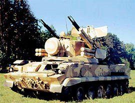 Зенітно-артилерійський комплекс Панцир-С1