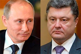 В Росії стверджують, що Путін і Порошенко просто поговорили 